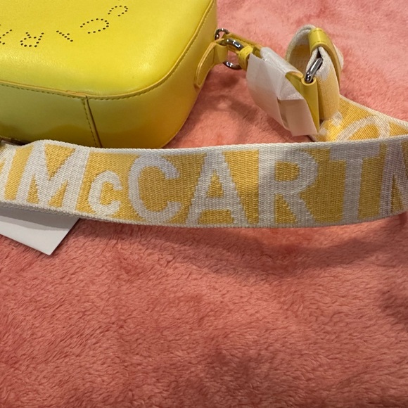 Stella McCartney Stella Logo Camera Crossbody Bag 💼 Citrus - Picture 12 of 16